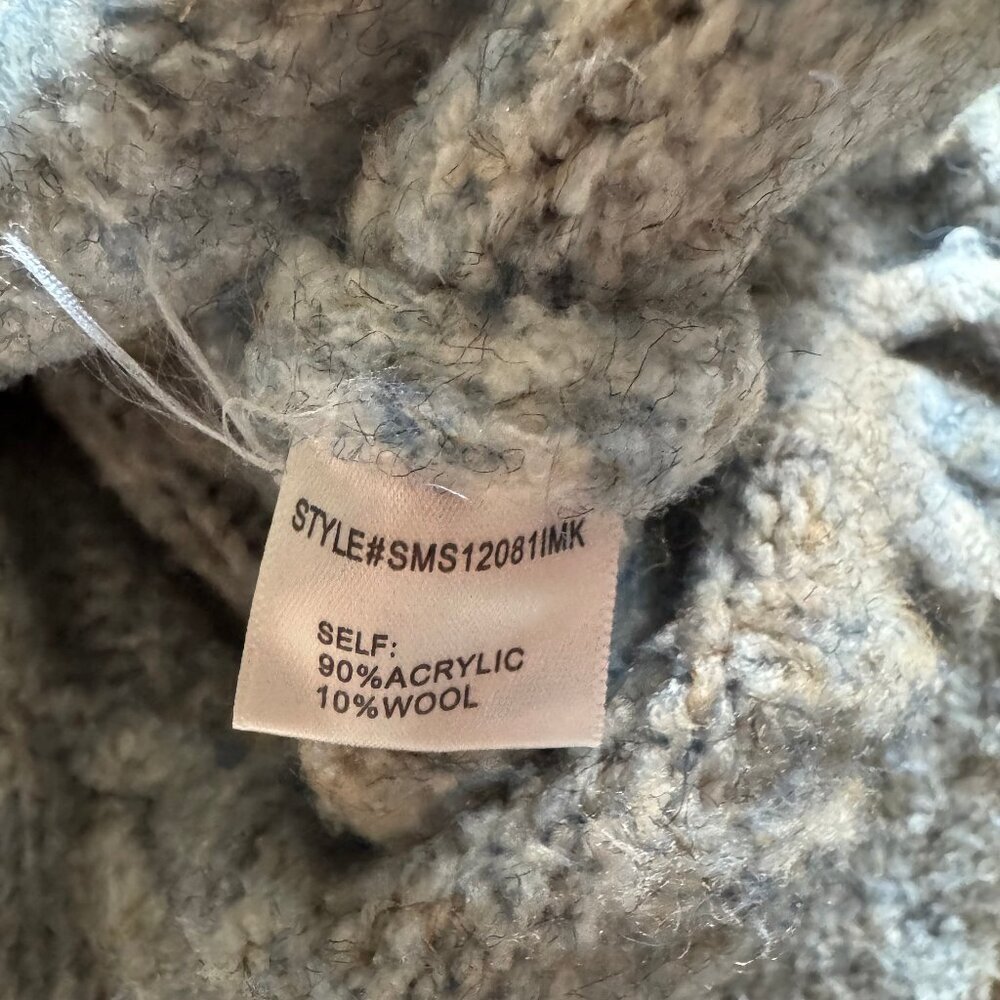 4si3nna Cable Crop Sweater - Picture 4 of 6